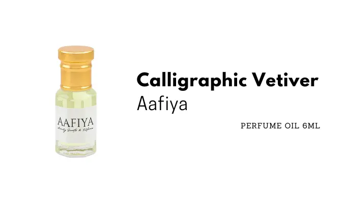 Aafiya- Caligraphic Vetiver | Best attar in India